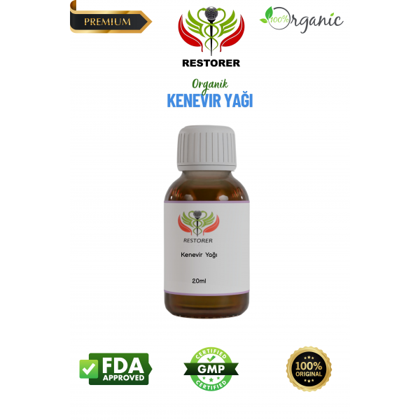 Restorer Kenevir Yağı 20 ml Restorer Kenevir Yağı 20 ml