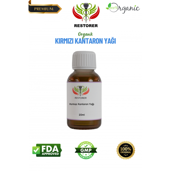 Restorer Kırmızı Kantaron Yağı 20 ml Restorer Kırmızı Kantaron Yağı 20 ml