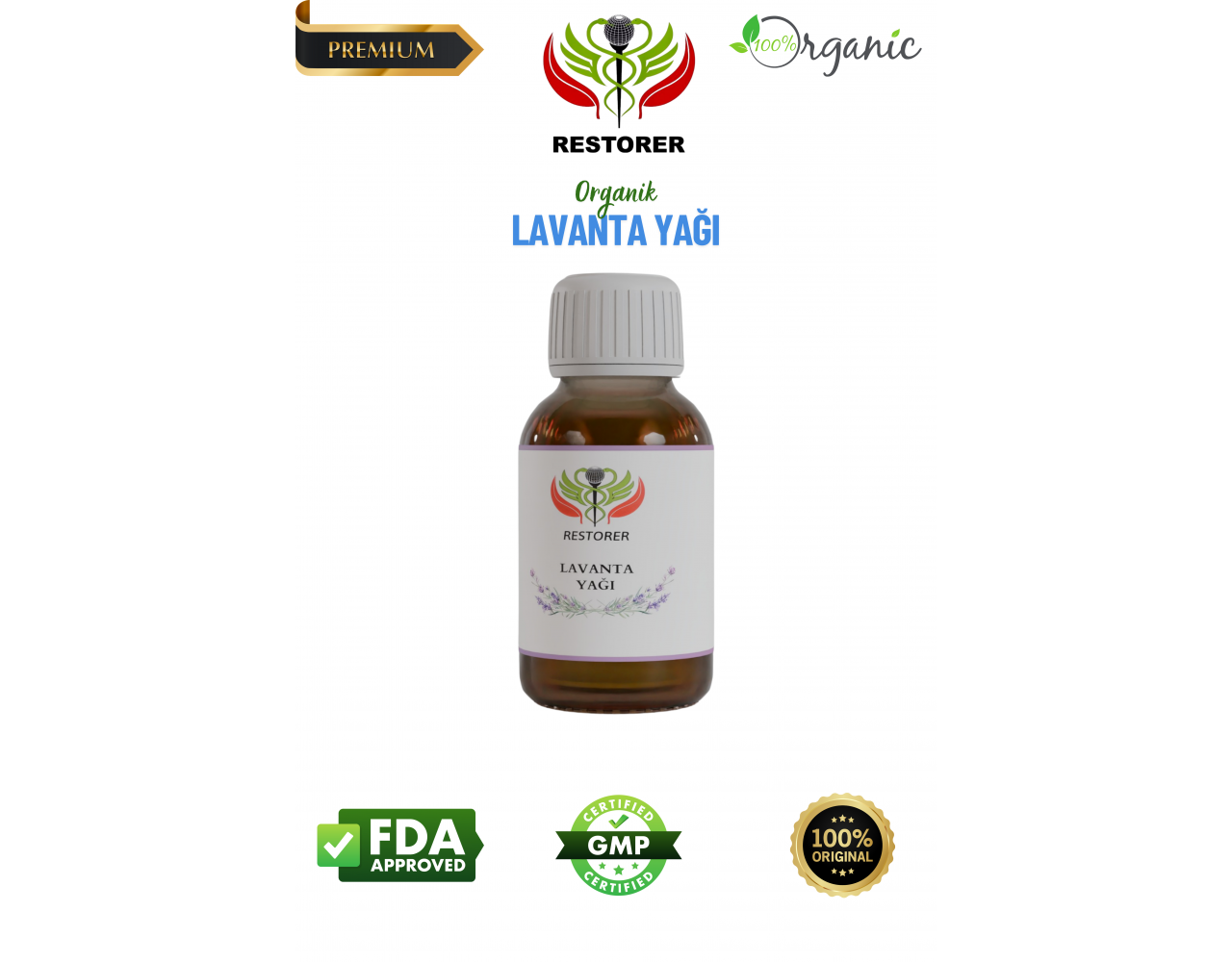 Restorer Lavanta Yağı 20 ml Restorer Lavanta Yağı 20 ml