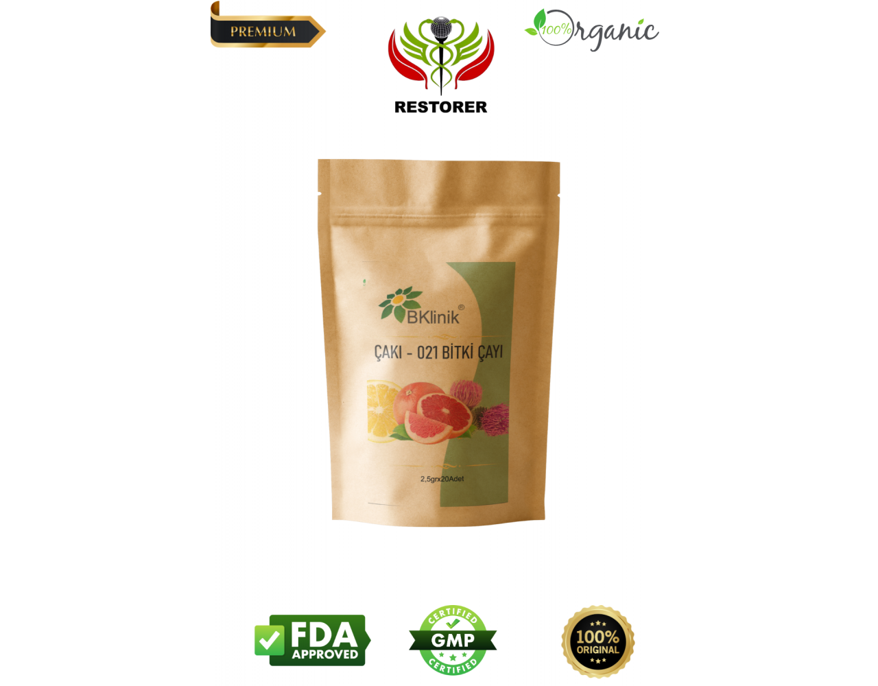 Restorer  Çakı-021 Detoks Bitki Çayı