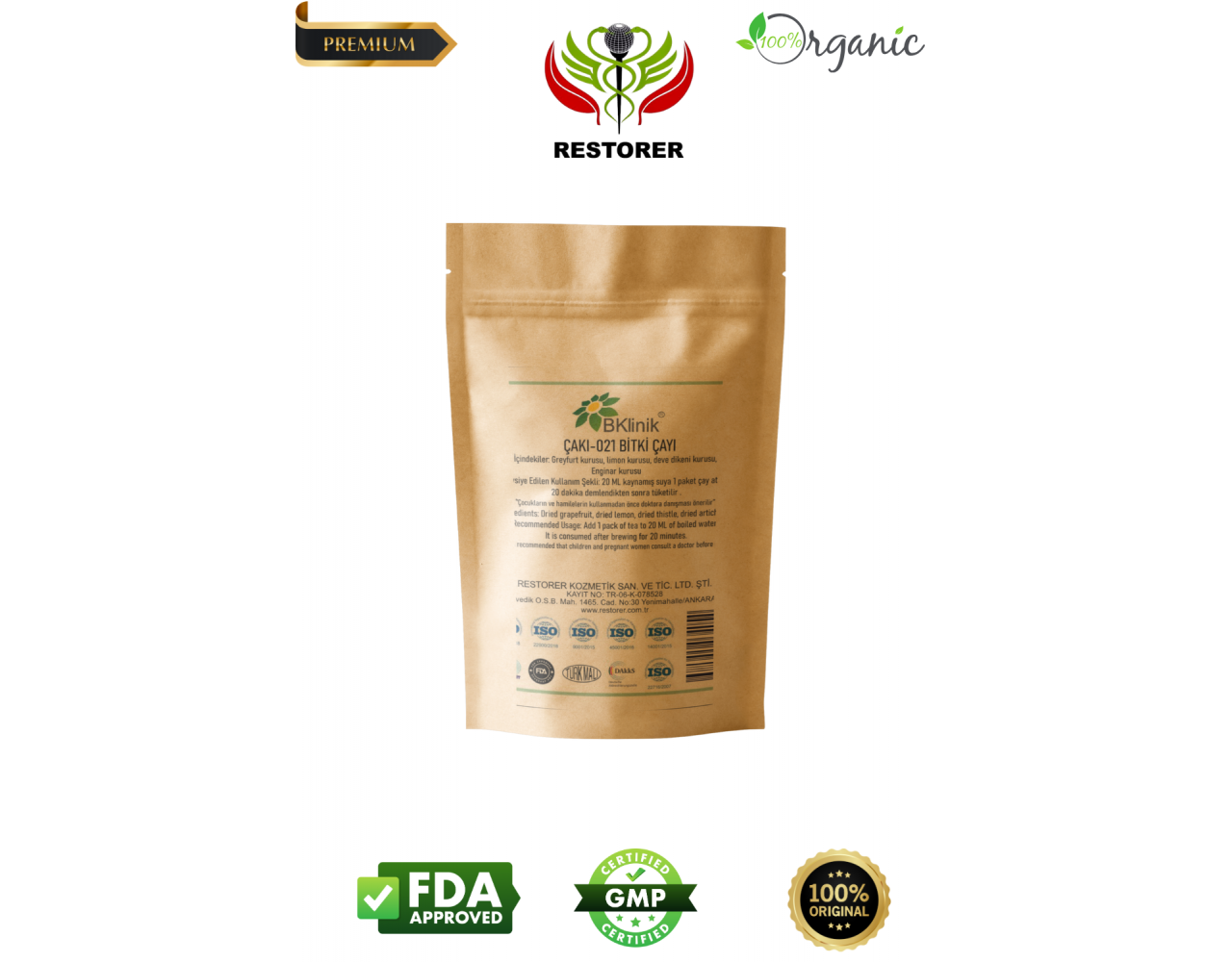 Restorer  Çakı-021 Detoks Bitki Çayı