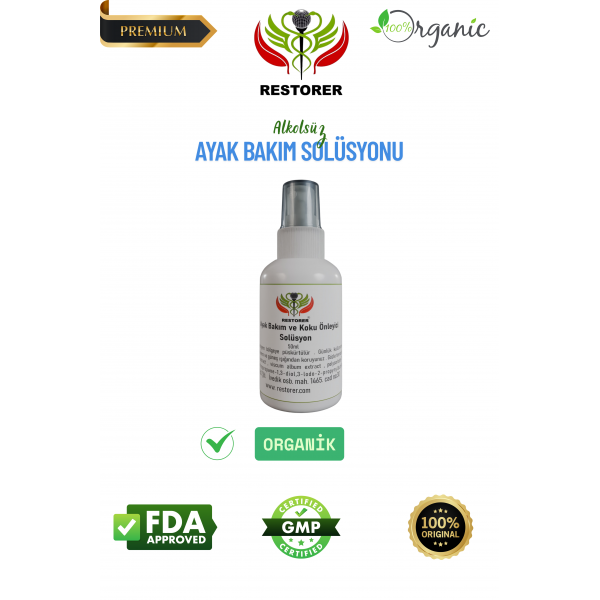 Restorer Ayak Bakım Spreyi 50 ml Restorer Ayak Bakım Spreyi 50 ml