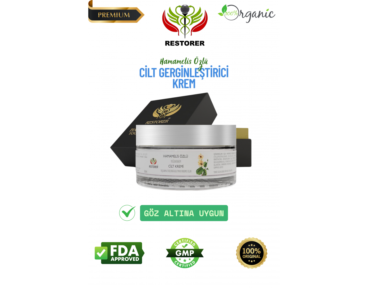 Restorer Botox Etkili Cilt Gerdirici Krem30 ml Restorer Botox Etkili Cilt Gerdirici Krem30 ml