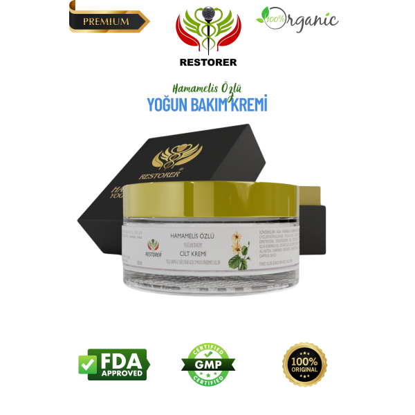 Restorer Yoğun Bakım Yaşlanma Karşıtı Krem 50ml Restorer Yoğun Bakım Yaşlanma Karşıtı Krem 50ml