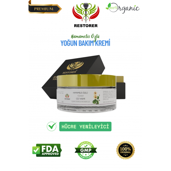 Restorer Yoğun Bakım Yaşlanma Karşıtı Krem 50ml Restorer Yoğun Bakım Yaşlanma Karşıtı Krem 50ml